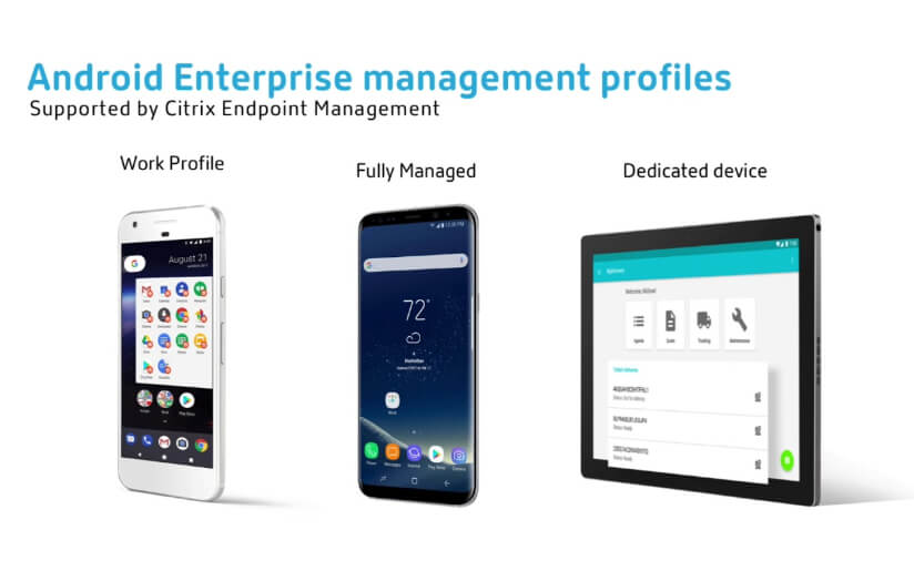 Citrix Endpoint Management and Android Enterprise